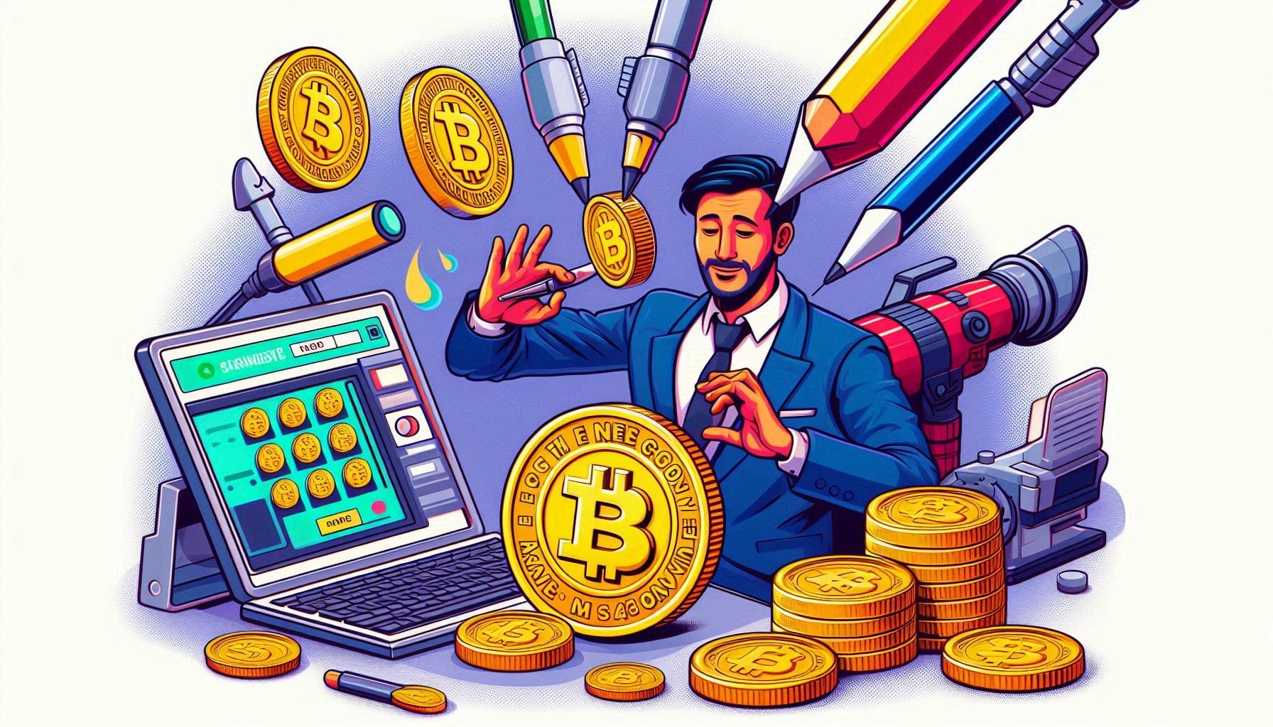 ساخت میم کوین