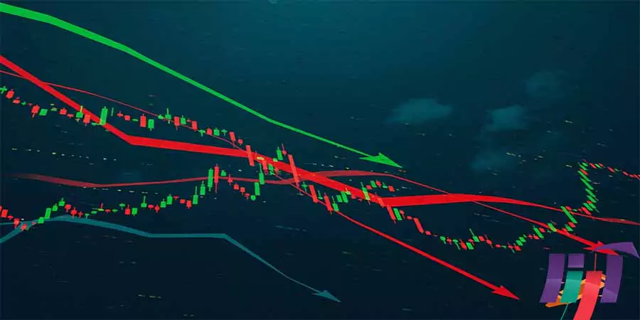 خروج-بازارهای-پرریسک-مانند-بورس-ریزش-چارت