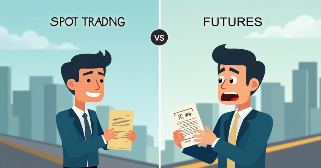 تفاوت اسپات و ترید فیوچرز
