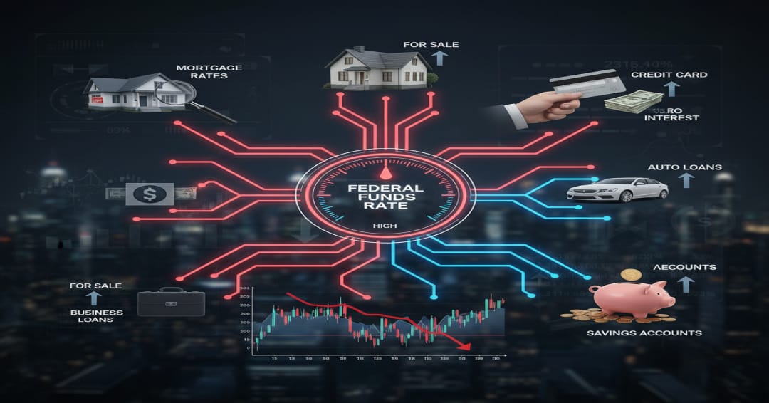 خبر federal funds rate