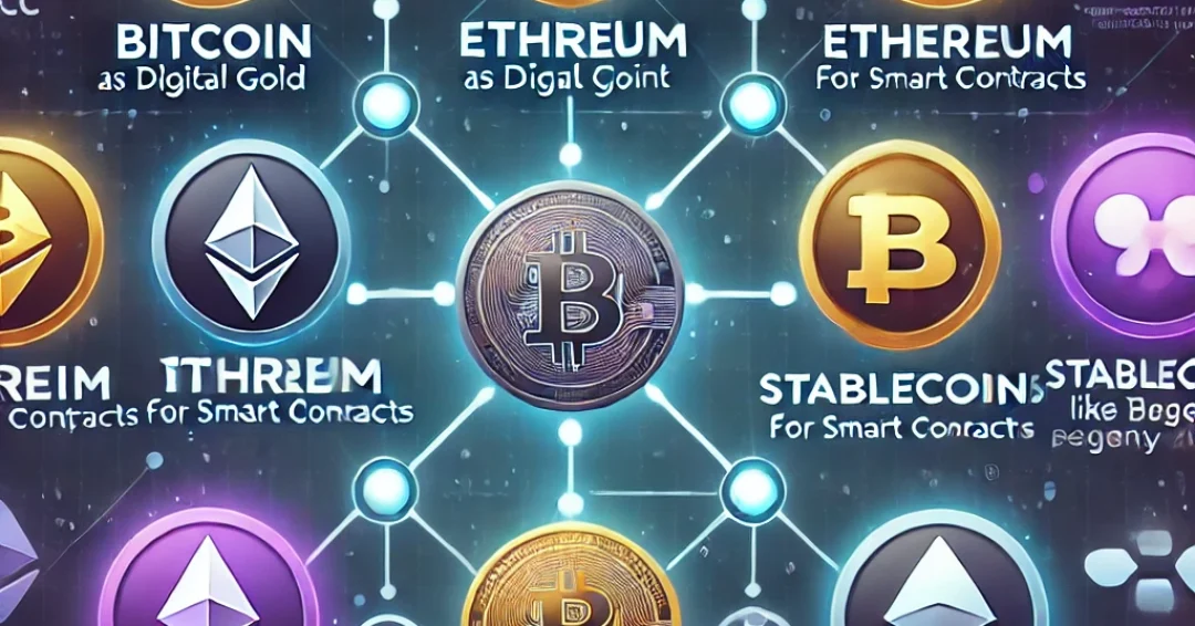 انواع ارزهای دیجیتال